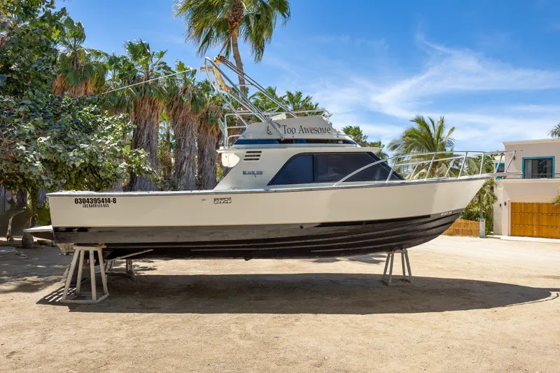 Starboard side ashore